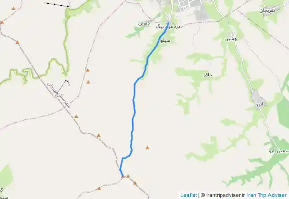 ترک جی پی اس Yakhcal Peak-مسیر صعود به قله یخچال از دره مرادبیگ