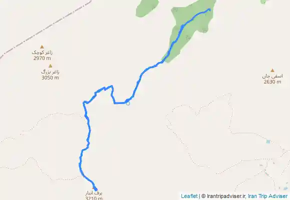 ترک جی پی اس برف انبار قم