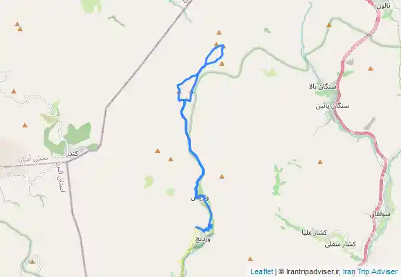 ترک جی پی اس پهنه حصار -واریش