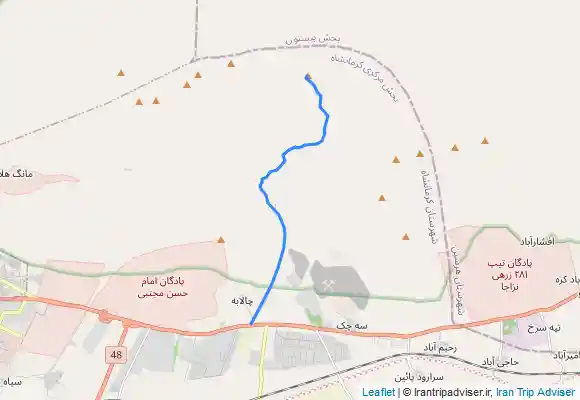 ترک جی پی اس شودالان -دره تاف