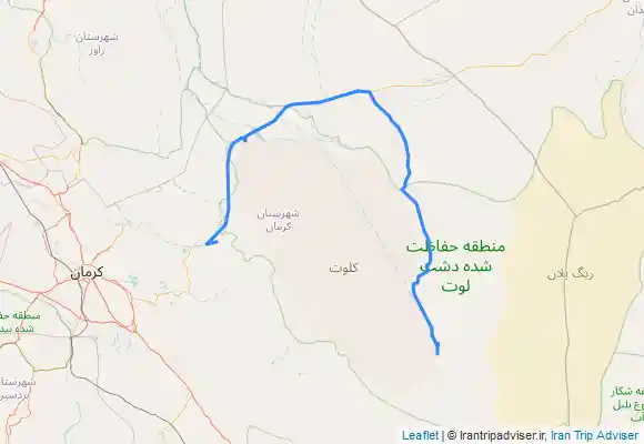 ترک جی پی اس مسیر یلان بم شهداد کرمان