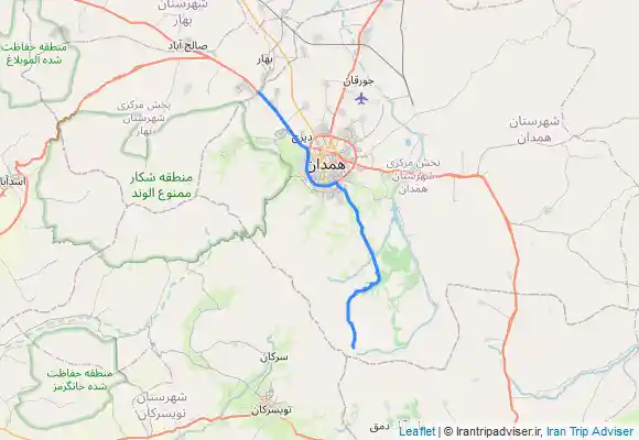 ترک جی پی اس قله کلاه قاضی -همدان