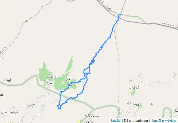 ترک جی پی اس قله خشچال