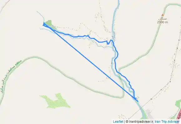 ترک جی پی اس آبشار سنگان