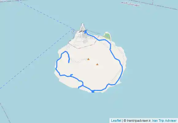 ترک جی پی اس جزیره گردی هرمز