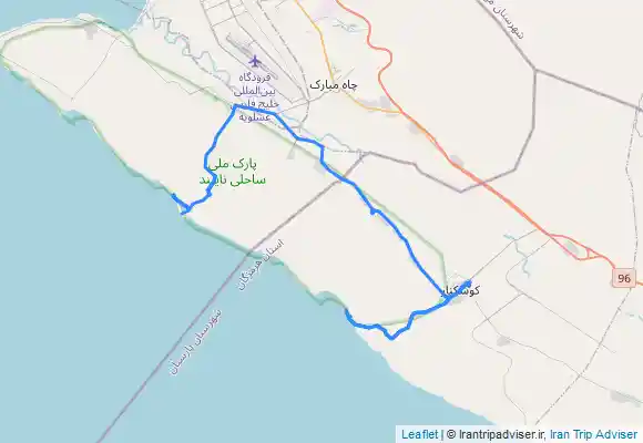 ترک جی پی اس Qāf - Kūshkonār