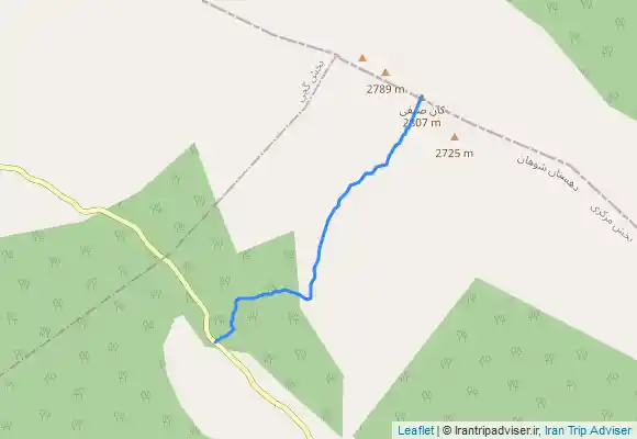 ترک جی پی اس کبیر کوه قله کان صیفی