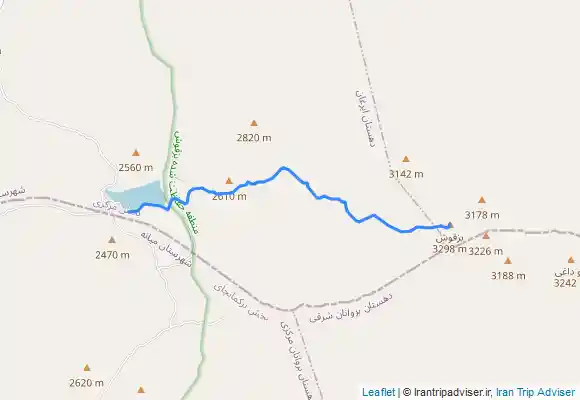 ترک جی پی اس boz gosh(sarab)