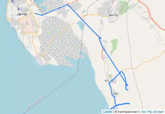 ترک جی پی اس کلوت های دلوار و گورستان لنج ها