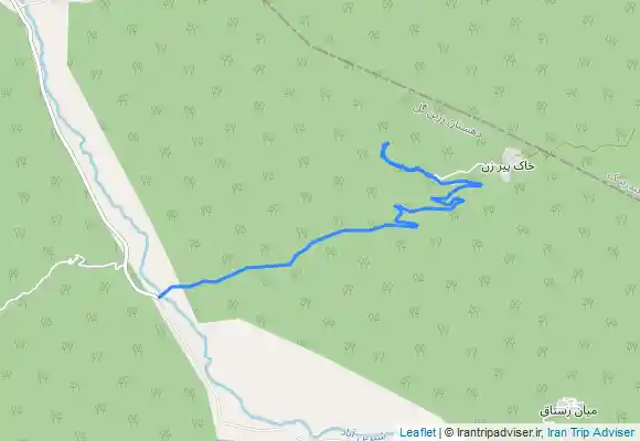 ترک جی پی اس آبشار خاک پیرزن