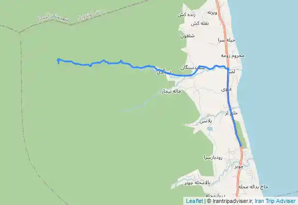 ترک جی پی اس آبشار لوشکی لمیر