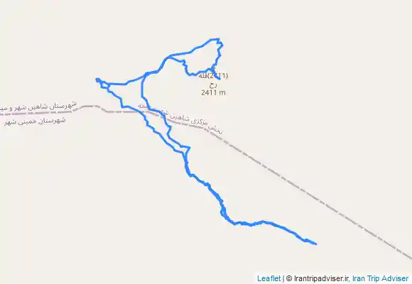 ترک جی پی اس چشمه و قله لادوزخ