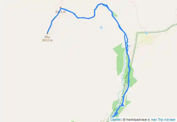 ترک جی پی اس قله ساکا