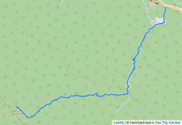 ترک جی پی اس روستای اوک به عالم بین