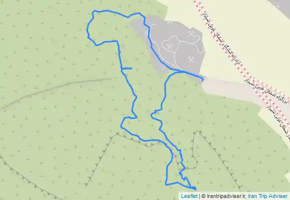 ترک جی پی اس چشمه چویلی کوه سرخ