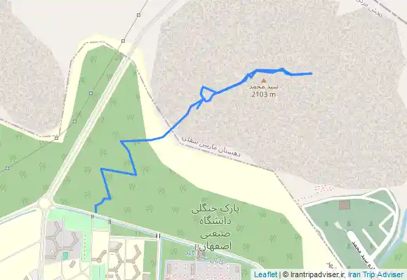 ترک جی پی اس Seyed Mohammad kūh