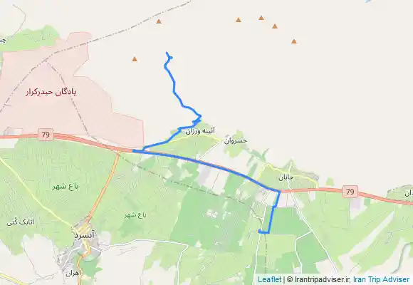 ترک جی پی اس چشمه اینه ورزان