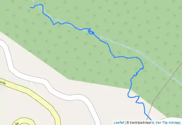 ترک جی پی اس مسیر برگشت آبشار بورجی کلا چلاو