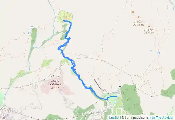 ترک جی پی اس کوهپیمایی کوتاه تا جان‌پناه کلکچال