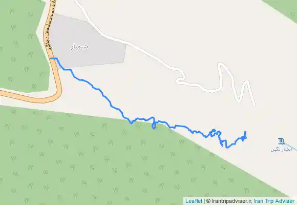 ترک جی پی اس آبشار نگین