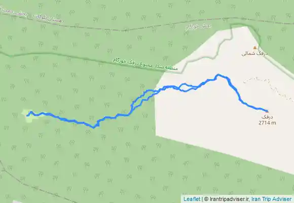 ترک جی پی اس لارنه تا درفک