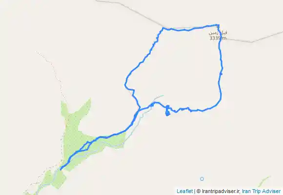 ترک جی پی اس قله فیل زمین