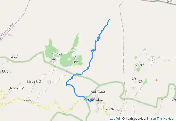 ترک جی پی اس پناهگاه خشچال به معلم کلایه