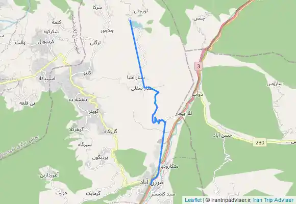 ترک جی پی اس دریاچه ولشت