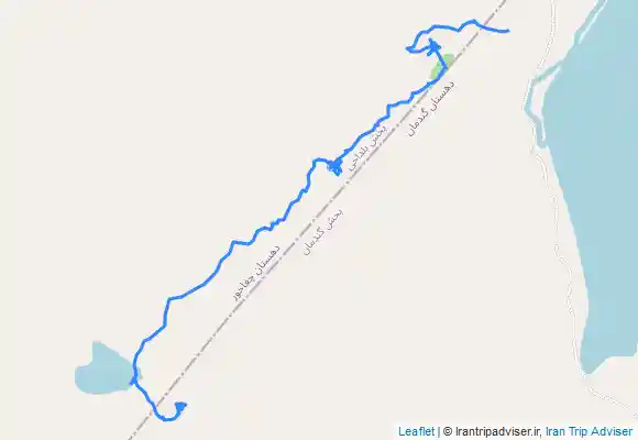 ترک جی پی اس مسیر برگشت قله کلار