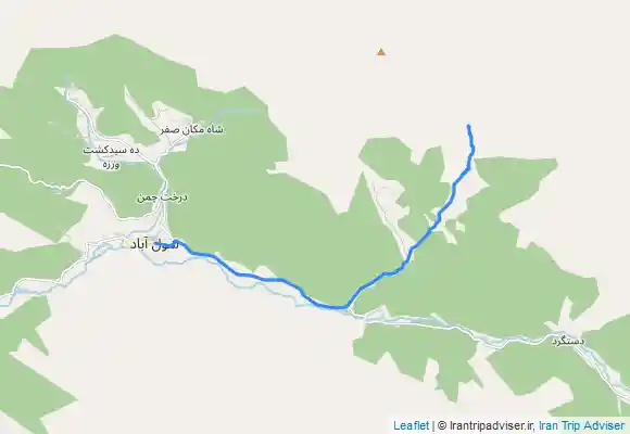 ترک جی پی اس آبشار چکان