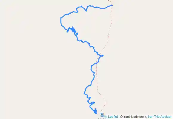 ترک جی پی اس آبشار كروديكن(تنگ زندون)