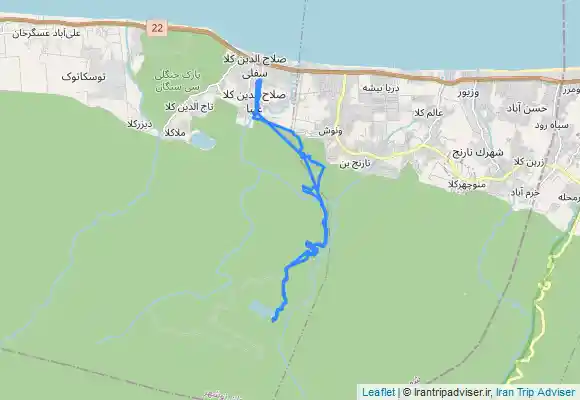 ترک جی پی اس دریاچه ارواح