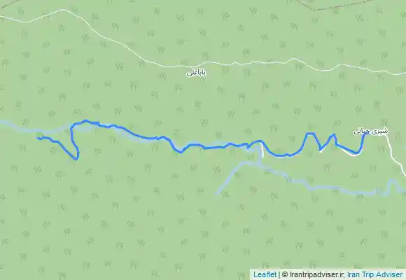 ترک جی پی اس آبشار انیشو (میه کومی) - مسیر جنگلی
