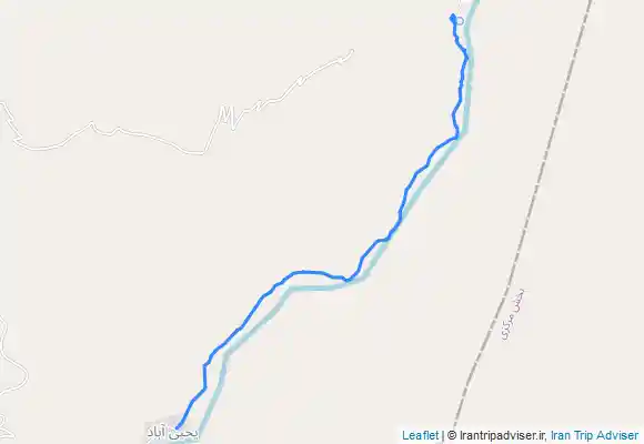 ترک جی پی اس مسیر برگشت آبشار هشترخان به روستای یحیی اباد