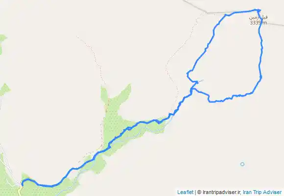 ترک جی پی اس قله فیل زمین