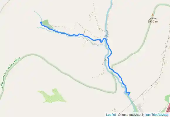 ترک جی پی اس آبشار سنگان