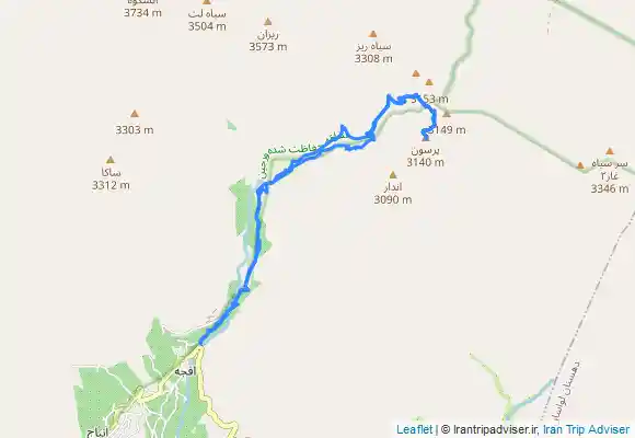 ترک جی پی اس قله پرسون