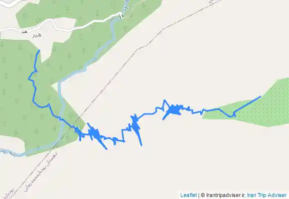 ترک جی پی اس Laţar - Hīr دره لطر. استان قزوین