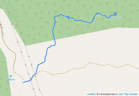 ترک جی پی اس جنگل ابر و آبشار آلوچال