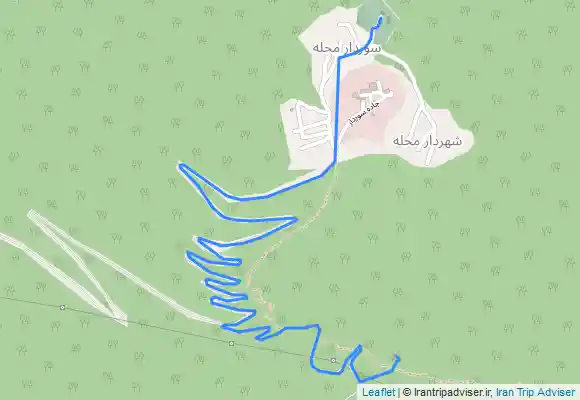 ترک جی پی اس ازمحل کمپ به قله سوردار