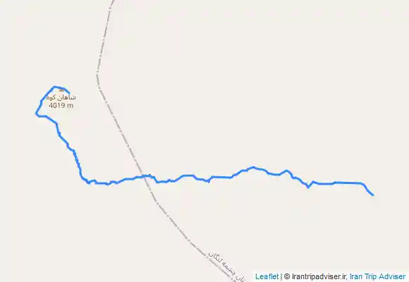 ترک جی پی اس برگشت از قله شاهان کوه به تنگه غرب