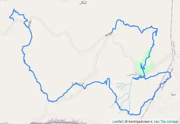 ترک جی پی اس موران آبشار رمضانلو