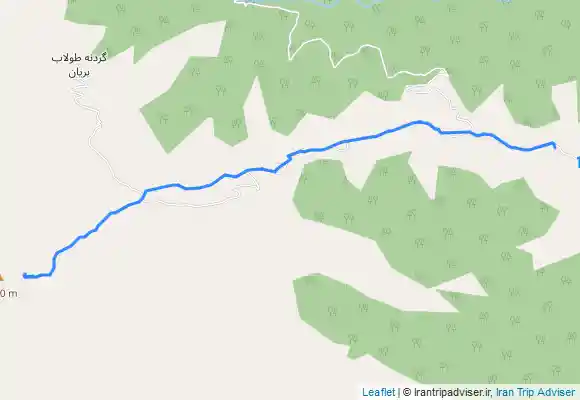 ترک جی پی اس قله پشته کوه سلانسر رستم آباد