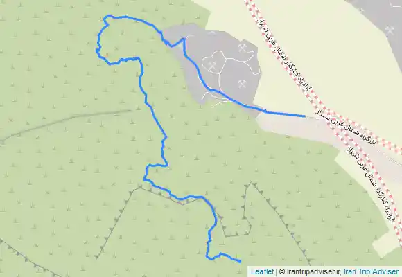 ترک جی پی اس چشمه چویل کوه سرخ دراک