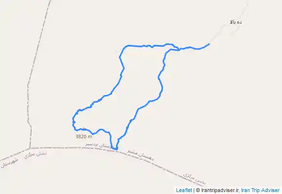 ترک جی پی اس قله بیدخوان