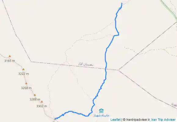 ترک جی پی اس قله شهباز