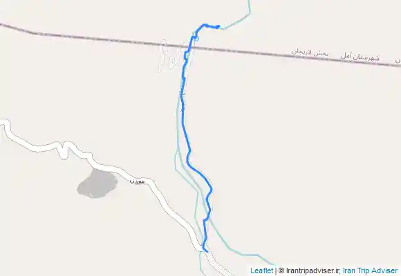 ترک جی پی اس آبشار تیزاب دماوند Tizab Waterfall