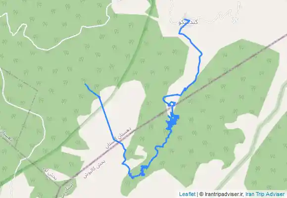 ترک جی پی اس Kondeskū canyon دره کندسکوه