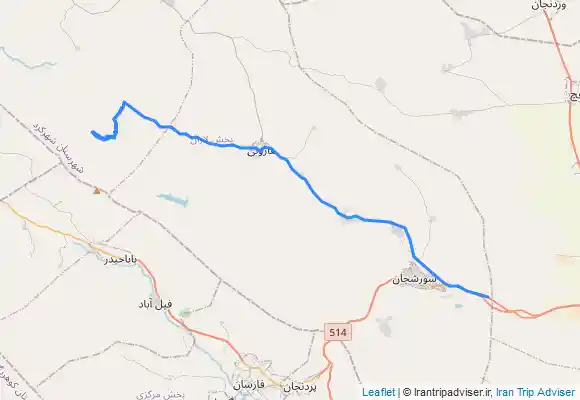ترک جی پی اس KOUH E CHOOBIN کوه چوبین
