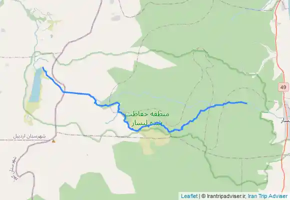 ترک جی پی اس لیسار به سوباتان به دریاچه نئور (99.03.30) / lisar to subatan to neor lake